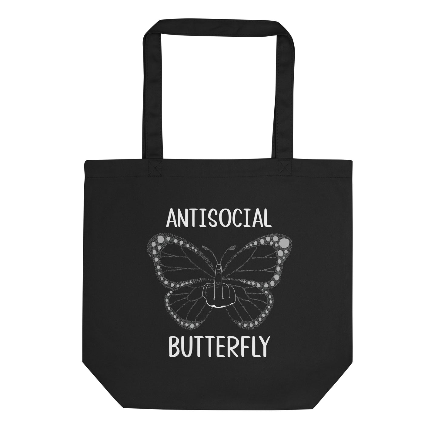 Antisocial Butterfly Eco Tote Bag