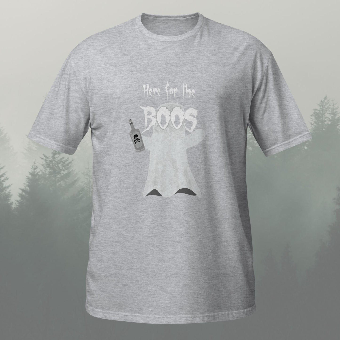 Here For The Boos Short-Sleeve Unisex T-Shirt