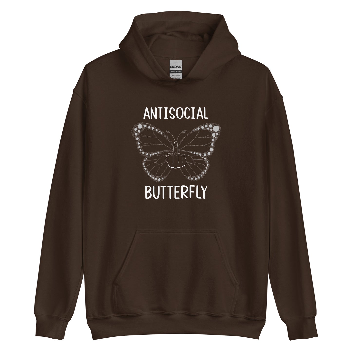 Antisocial Butterfly Unisex Hoodie