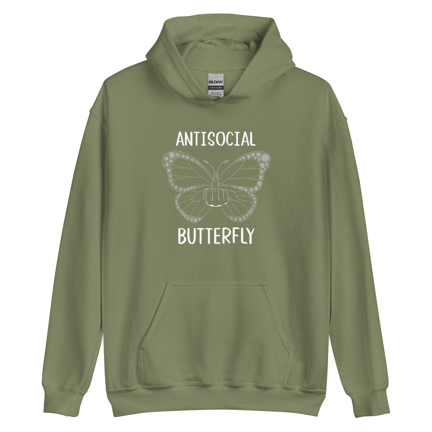 Antisocial Butterfly Unisex Hoodie